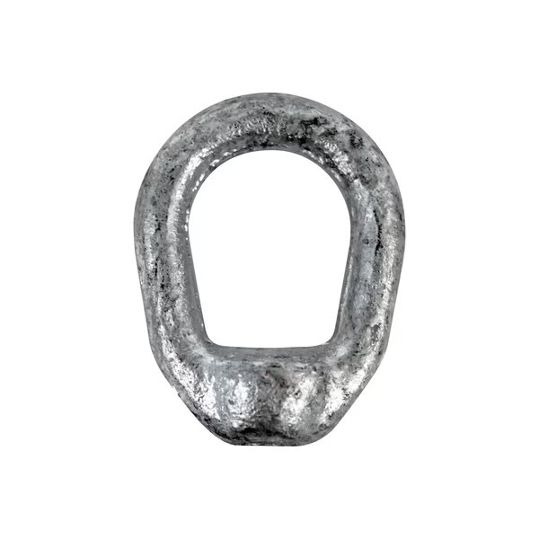Round Eye Nut, 3/8